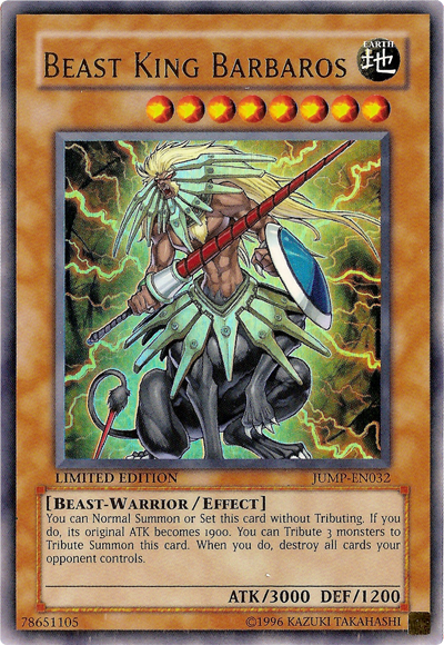 Beast King Barbaros [JUMP-EN032] Ultra Rare | Rock City Comics