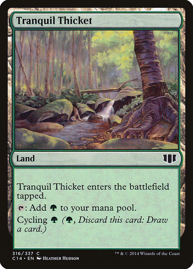 Tranquil Thicket [Commander 2014] | Rock City Comics