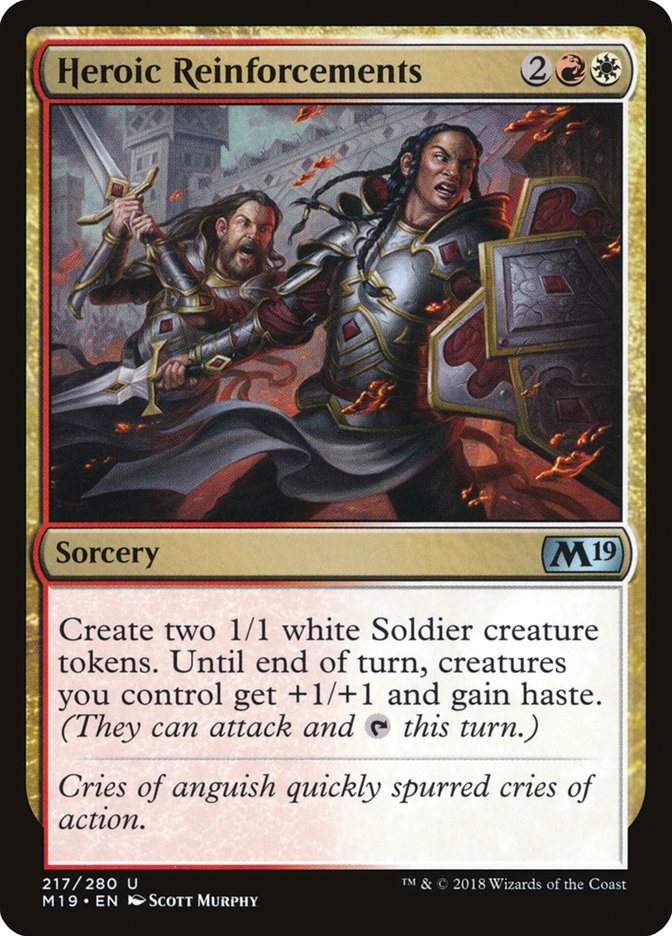 Heroic Reinforcements [Core Set 2019] | Rock City Comics