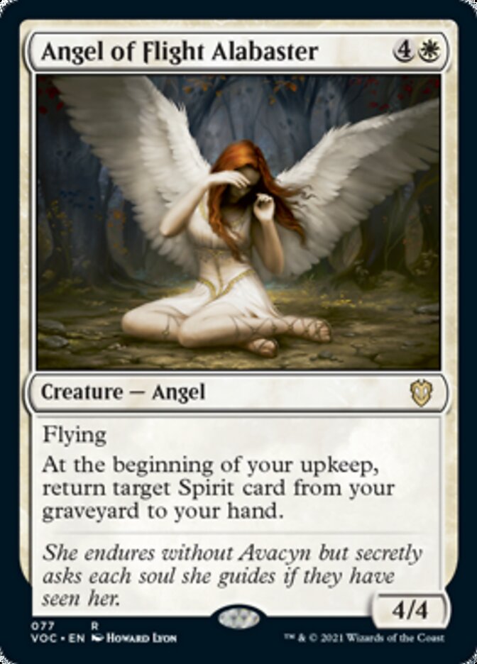 Angel of Flight Alabaster [Innistrad: Crimson Vow Commander] | Rock City Comics