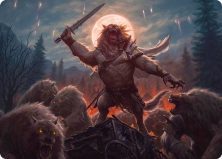 Tovolar, the Midnight Scourge 1 Art Card [Innistrad: Midnight Hunt Art Series] | Rock City Comics