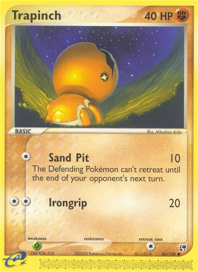 Trapinch (82/100) [EX: Sandstorm] | Rock City Comics