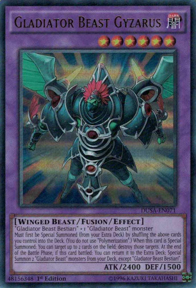 Gladiator Beast Gyzarus [DUSA-EN071] Ultra Rare | Rock City Comics