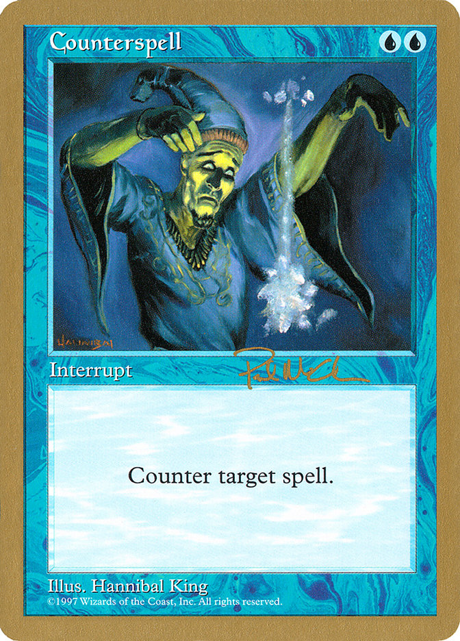 Counterspell (Paul McCabe) [World Championship Decks 1997] | Rock City Comics