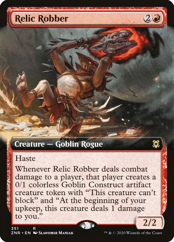 Relic Robber (Extended) [Zendikar Rising] | Rock City Comics