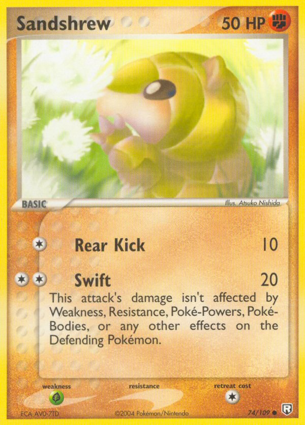 Sandshrew (74/109) [EX: Team Rocket Returns] | Rock City Comics