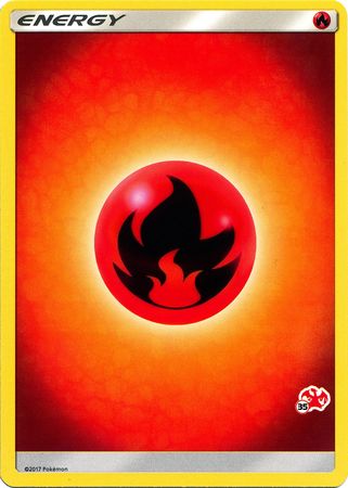 Fire Energy (Charizard Stamp #35) [Battle Academy 2020] | Rock City Comics