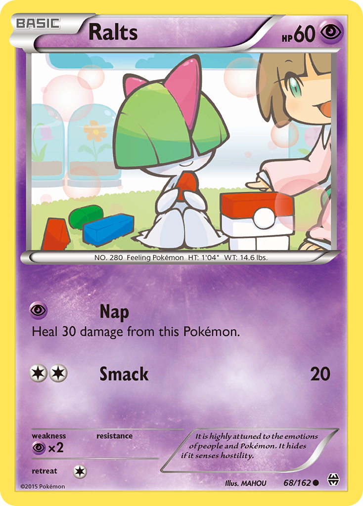 Ralts (68/162) [XY: BREAKthrough] | Rock City Comics