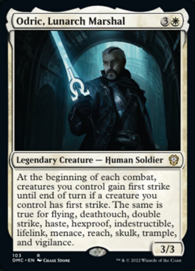 Odric, Lunarch Marshal [Dominaria United Commander] | Rock City Comics