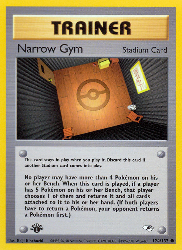 Narrow Gym (124/132) [Gym Heroes 1st Edition] | Rock City Comics