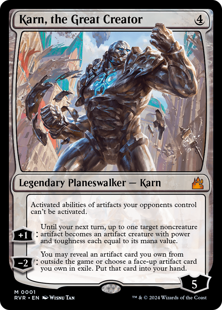 Karn, the Great Creator [Ravnica Remastered] | Rock City Comics