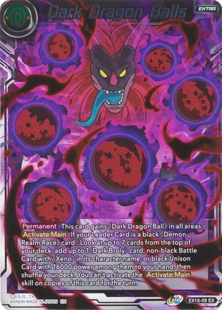 Dark Dragon Balls [EX16-09] | Rock City Comics