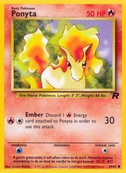 Ponyta (64/82) [Team Rocket Unlimited] | Rock City Comics