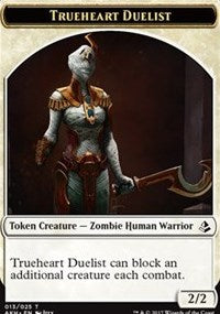 Trueheart Duelist // Snake Token [Amonkhet Tokens] | Rock City Comics