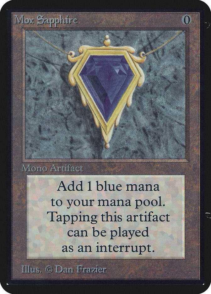 Mox Sapphire [Limited Edition Alpha] | Rock City Comics