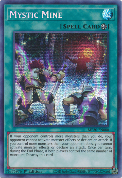 Mystic Mine [MP20-EN080] Prismatic Secret Rare | Rock City Comics