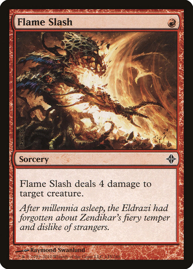 Flame Slash [Rise of the Eldrazi] | Rock City Comics