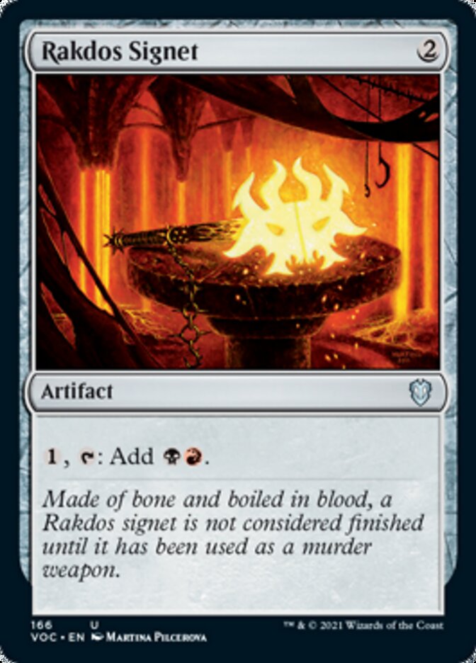 Rakdos Signet [Innistrad: Crimson Vow Commander] | Rock City Comics