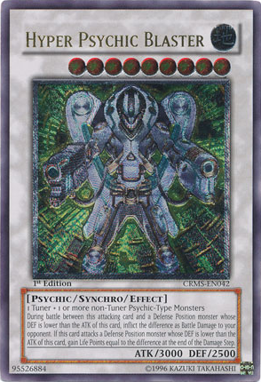 Hyper Psychic Blaster [CRMS-EN042] Ultimate Rare | Rock City Comics