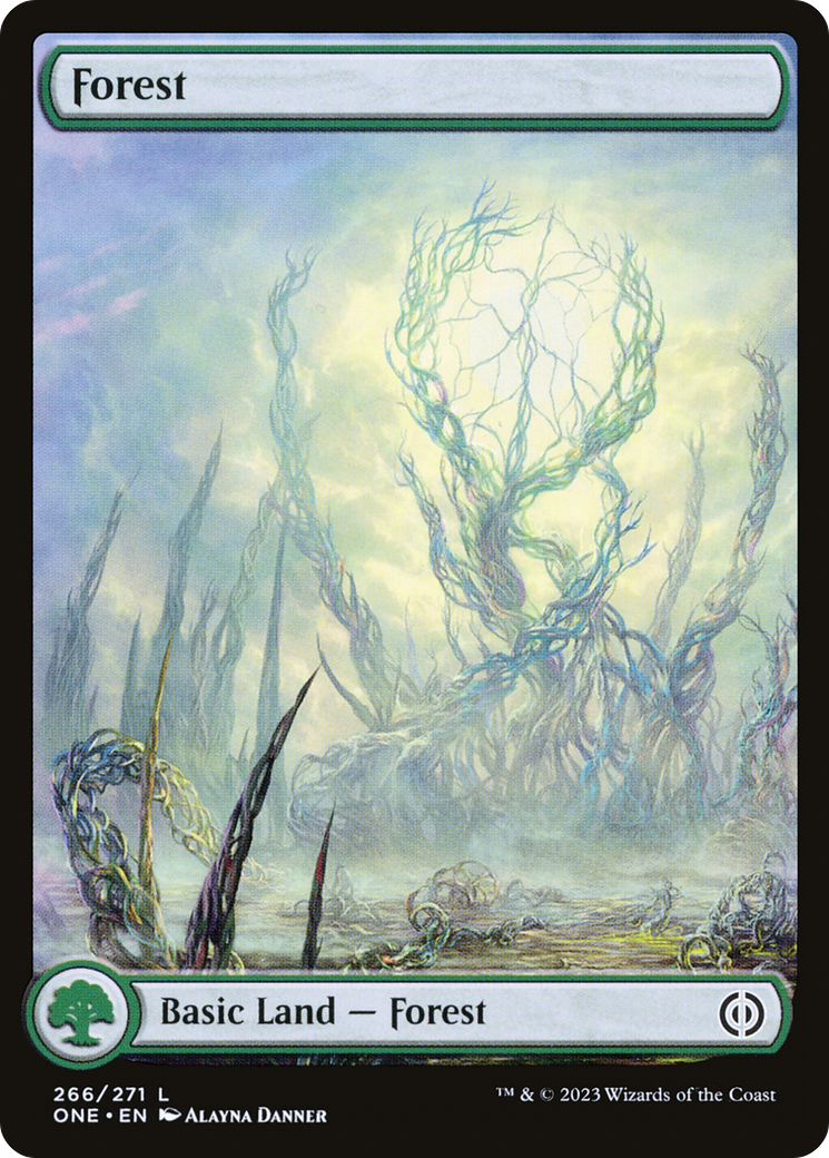 Forest (266) (Full-Art) [Phyrexia: All Will Be One] | Rock City Comics