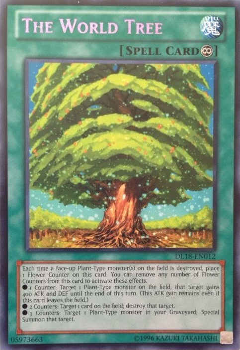 The World Tree (Purple) [DL18-EN012] Rare | Rock City Comics