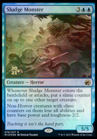 Sludge Monster [Innistrad: Midnight Hunt Prerelease Promos] | Rock City Comics