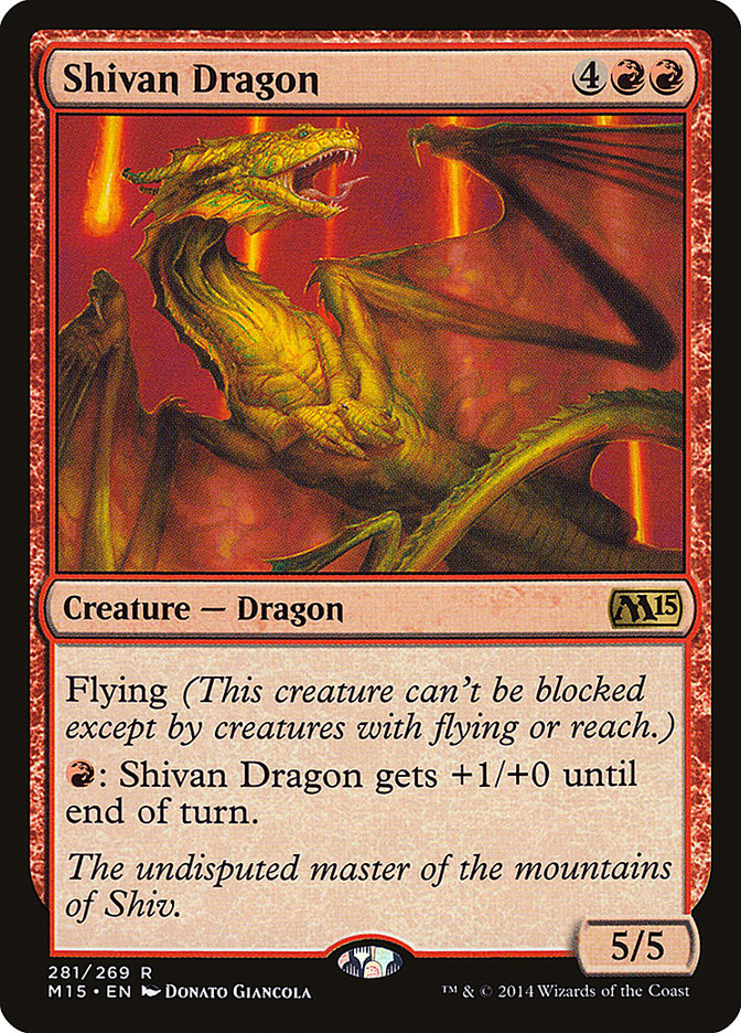 Shivan Dragon [Magic 2015] | Rock City Comics