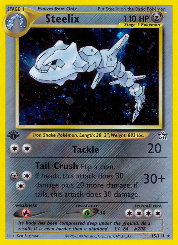 Steelix (15/111) [Neo Genesis 1st Edition] | Rock City Comics