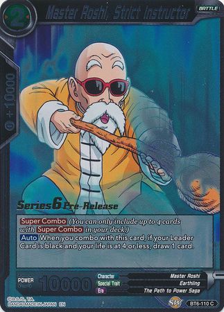 Master Roshi, Strict Instructor [BT6-110_PR] | Rock City Comics