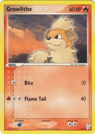 Growlithe (4/12) [EX: Trainer Kit 2 - Minun] | Rock City Comics