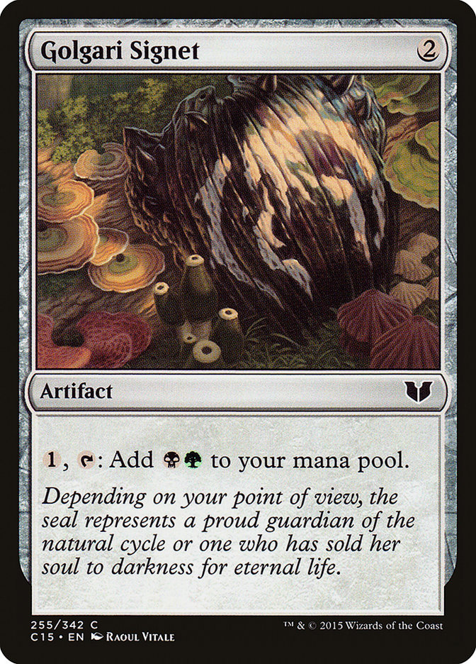 Golgari Signet [Commander 2015] | Rock City Comics