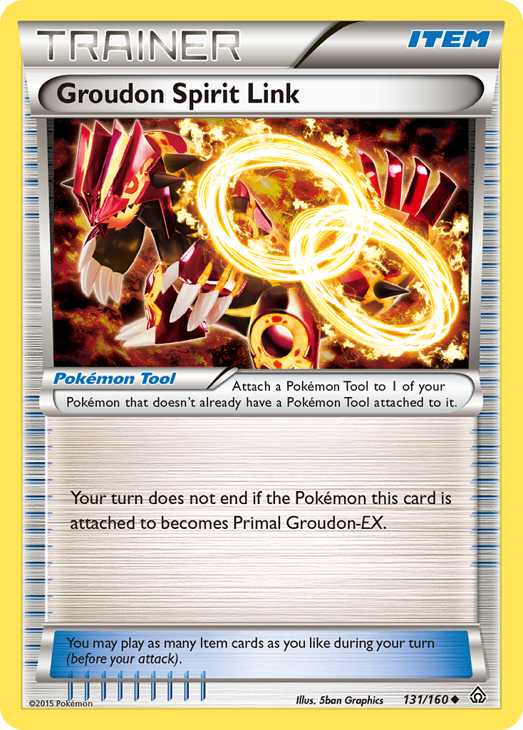 Groudon Spirit Link (131/160) [XY: Primal Clash] | Rock City Comics