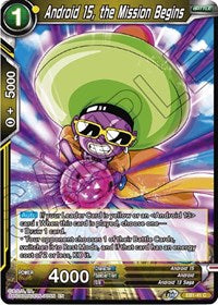Android 15, the Mission Begins (EB1-41) [Battle Evolution Booster] | Rock City Comics
