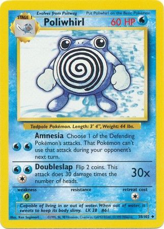 Poliwhirl (38/102) [Base Set Unlimited] | Rock City Comics