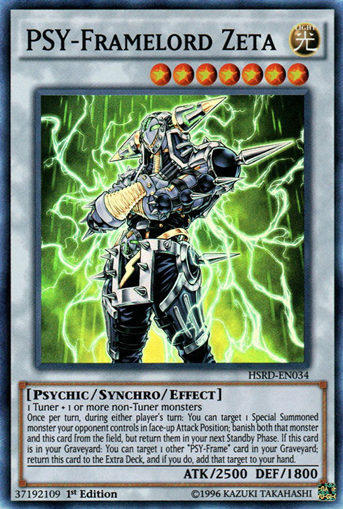 PSY-Framelord Zeta [HSRD-EN034] Super Rare | Rock City Comics