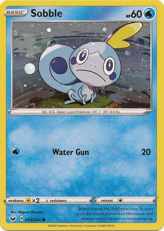 Sobble (054/202) (Cosmos Holo) [Sword & Shield: Base Set] | Rock City Comics