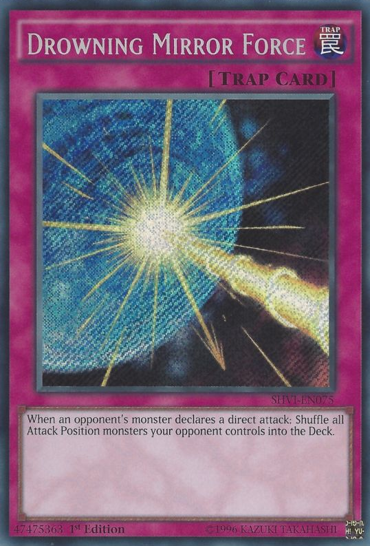 Drowning Mirror Force [SHVI-EN075] Secret Rare | Rock City Comics