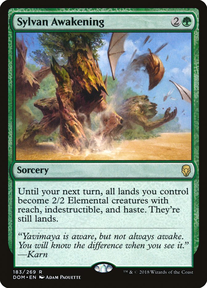 Sylvan Awakening [Dominaria] | Rock City Comics