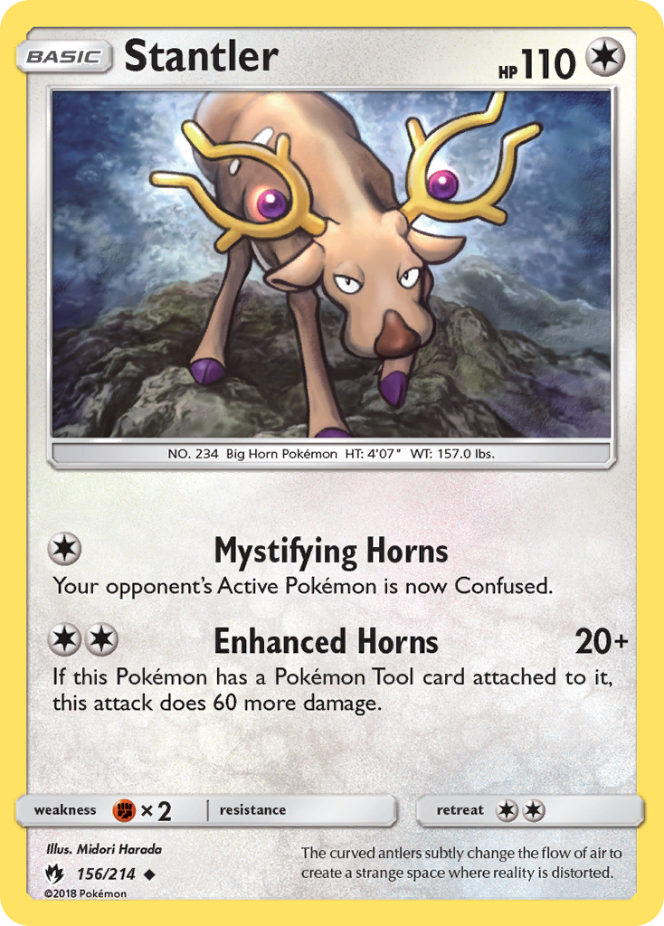 Stantler (156/214) [Sun & Moon: Lost Thunder] | Rock City Comics