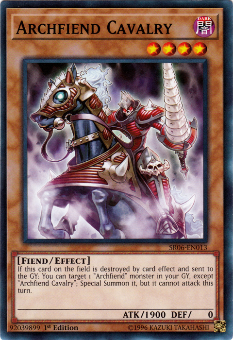 Archfiend Cavalry [SR06-EN013] Common | Rock City Comics