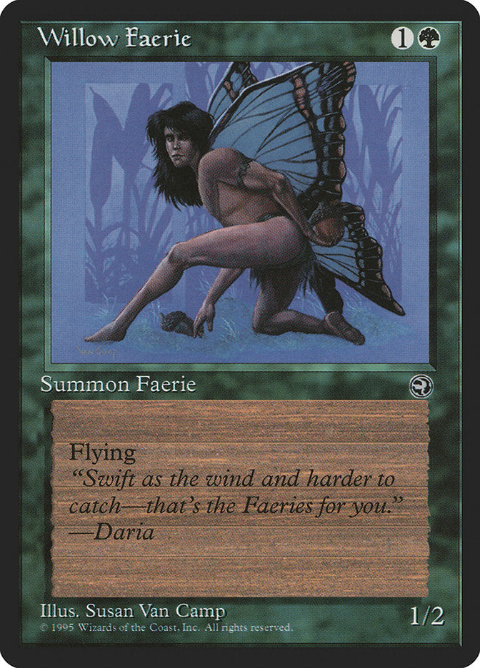 Willow Faerie (Daria Flavor Text) [Homelands] | Rock City Comics