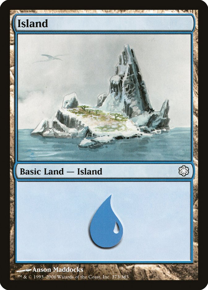 Island (373) [Coldsnap Theme Decks] | Rock City Comics