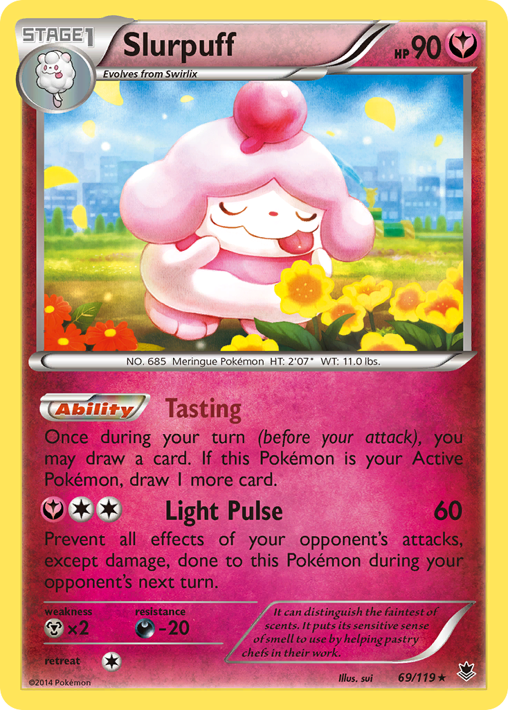 Slurpuff (69/119) [XY: Phantom Forces] | Rock City Comics