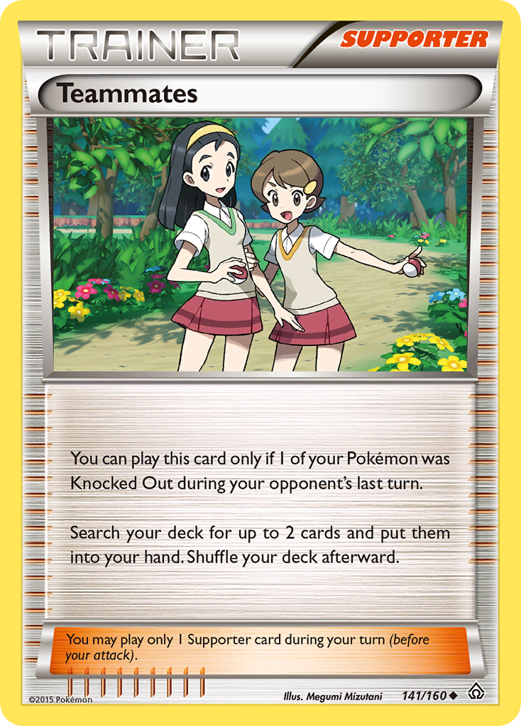 Teammates (141/160) [XY: Primal Clash] | Rock City Comics