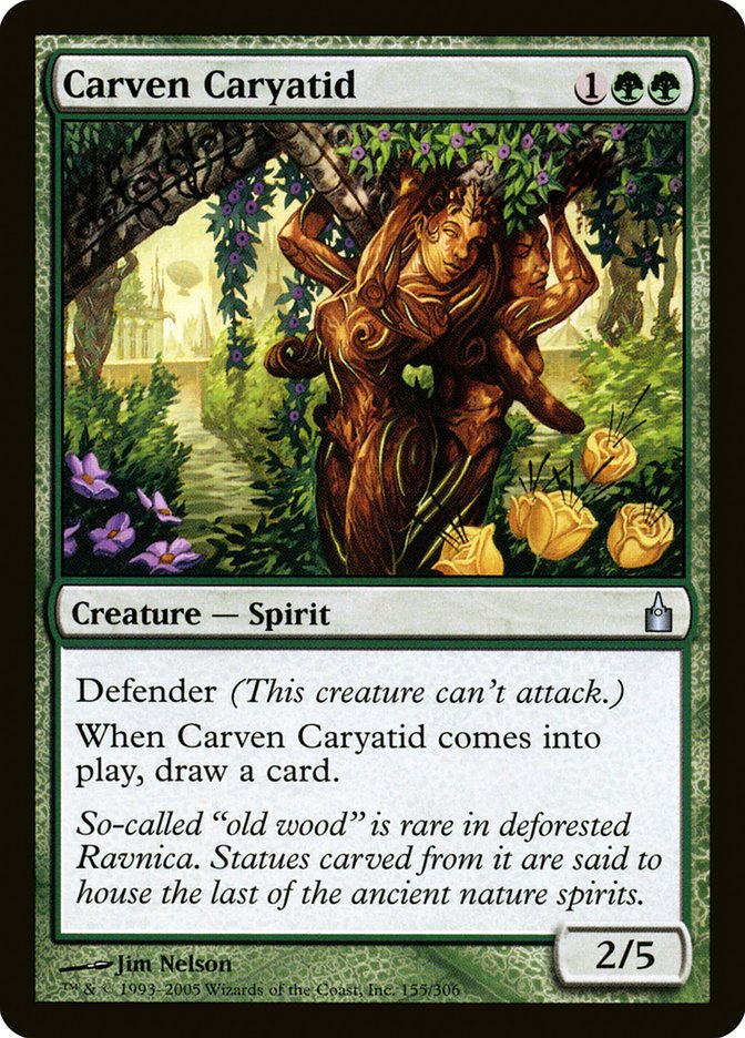 Carven Caryatid [Ravnica: City of Guilds] | Rock City Comics