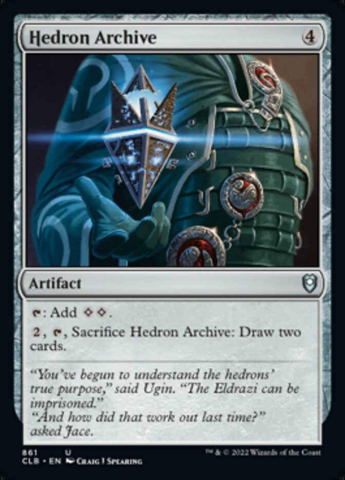 Hedron Archive [Commander Legends: Battle for Baldur's Gate] | Rock City Comics