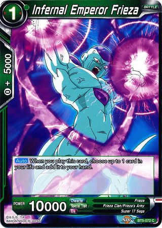 Infernal Emperor Frieza (BT5-072) [Miraculous Revival] | Rock City Comics