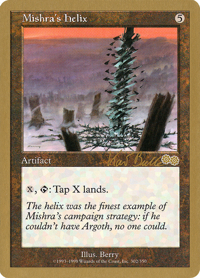 Mishra's Helix (Kai Budde) [World Championship Decks 1999] | Rock City Comics