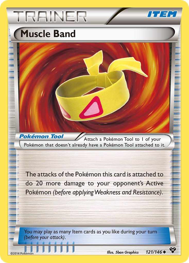 Muscle Band (121/146) [XY: Base Set] | Rock City Comics