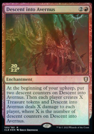 Descent into Avernus [Commander Legends: Battle for Baldur's Gate Prerelease Promos] | Rock City Comics